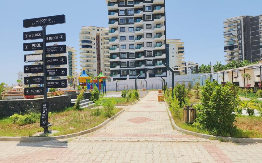 STATE OF ART. Apartment for sale in a luxury complex in Mahmutlar/Alanya