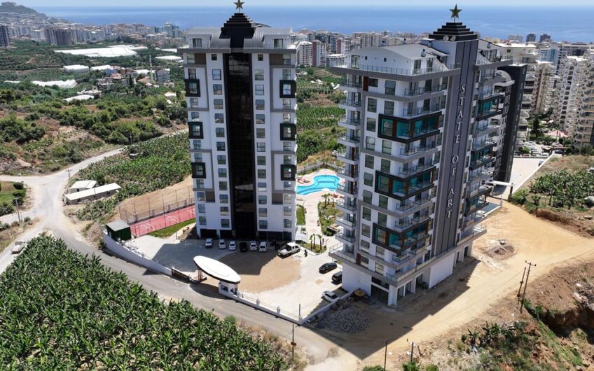 STATE OF ART. Apartment for sale in a luxury complex in Mahmutlar/Alanya